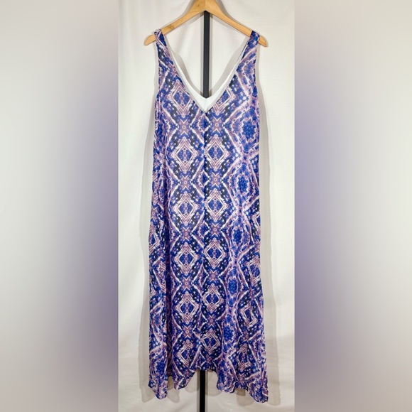 Show Me Your Mumu Purple Haze Kiersten Maxi Dress Size Medium - Picture 3 of 8